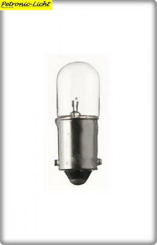 10 St. Glüh-Birne 6V 5W T5W (Sockel:BA9s);  Anzeigenlampe