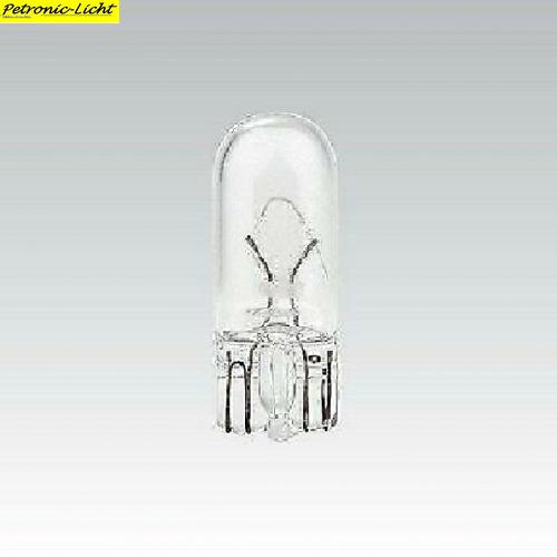 Glassockel-Birne W3W 24V 3W (Sockel:W2,1x9,5d) (17109)