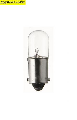 Glüh-Birne 6V 5W T5W (Sockel:BA9s);  Anzeigenlampe
