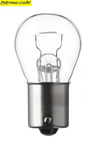 Glüh-Birne 6V 15W (Sockel:BA15s);(6005) Signallampe, Stopplampe